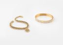 2 bracelets Guess pour femme pas cher