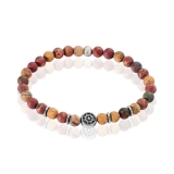 Bracelet homme acier Histoire d&rsquo;or