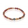 Bracelet homme acier Histoire d&rsquo;or
