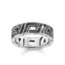 Bague homme Thomas Sabo ornements asiatiques