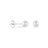 Boucles d&rsquo;oreilles boules d&rsquo;argent