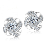 Boucles d&rsquo;oreilles en argent