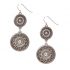 Boucles d&rsquo;oreilles Guess pierre bleue