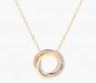 Collier Edenly 3 ors et diamants