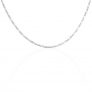 Collier homme Histoire d&rsquo;Or argent rhodié